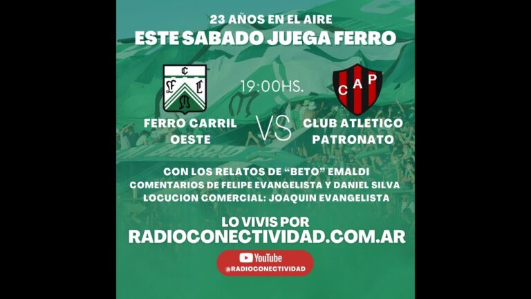 Ferro Carril Oeste vs. Patronato (06/04/2024)