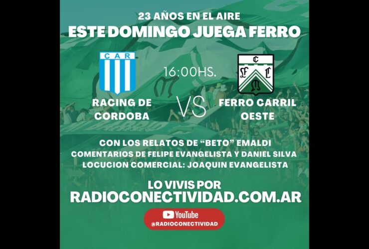 Racing de Córdoba vs. Ferro Carril Oeste ( 14/04/2024)