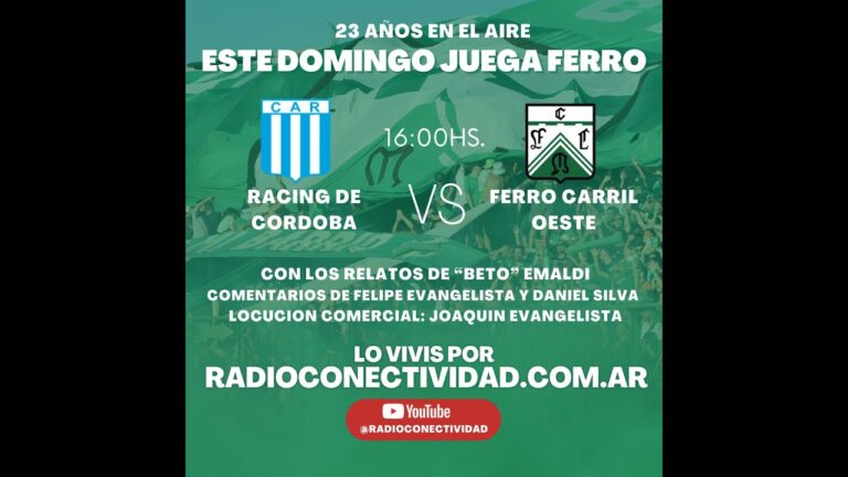 Racing de Córdoba vs. Ferro Carril Oeste ( 14/04/2024)